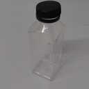 Plastic Juice Bottles with Caps 12 pcs -12oz Reusable Juice Containers with Tamper Proof Lids Black - Clear Bottles for Juicing Milk Smoothie Drinking and Other Beverages Christmas Gifts
