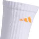 Adidas Unisex EVO Running Socks (3 Pairs) High Quarter (Black)