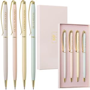 Mr. Pen- Fancy Pen Set, 4 pcs, Inspirational Pens for Women, Fancy Pens for Women, Valentine Gift (1 Count (Pack of 1))