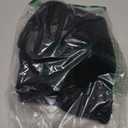 Women's Long Sleeve Open Front Knitted Crop Cardigan Drop Shoulder Knit Bolero Shrug Sweater (Medium, Black)