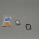 Misxi 2 Pack Hard PC Case with Tempered Glass Screen Protector Compatible with Apple Watch SE 3 (2025) SE 2 SE Series 6 Series 5 Series 4 40mm, Anti-Drop Lightweight Cover for iWatch, 1 Starlight + 1 Transparent