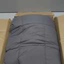 HCOIW Weighted Blanket for Adults (20 lbs, 60 x 80) Queen Size Heavy Blanket, Breathable Cotton with Natural Glass Beads, Machine Washable