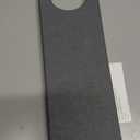 23.6" x 4" Stone Faucet Mat for Kitchen Sink, Quick Drying Diatomite Sink Tray, Faucet Sink Splash Guard for Prevents Moisture Buildup (Dark Gray)