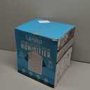 Stainless Steel Humidifier, 3L Warm Mist Humidifier, Easy Clean with Warm Steam Humidifier, Healthy Air Mist Humidifiers for Bedroom Living Room, with Sleep Mode and Auto-off Setting