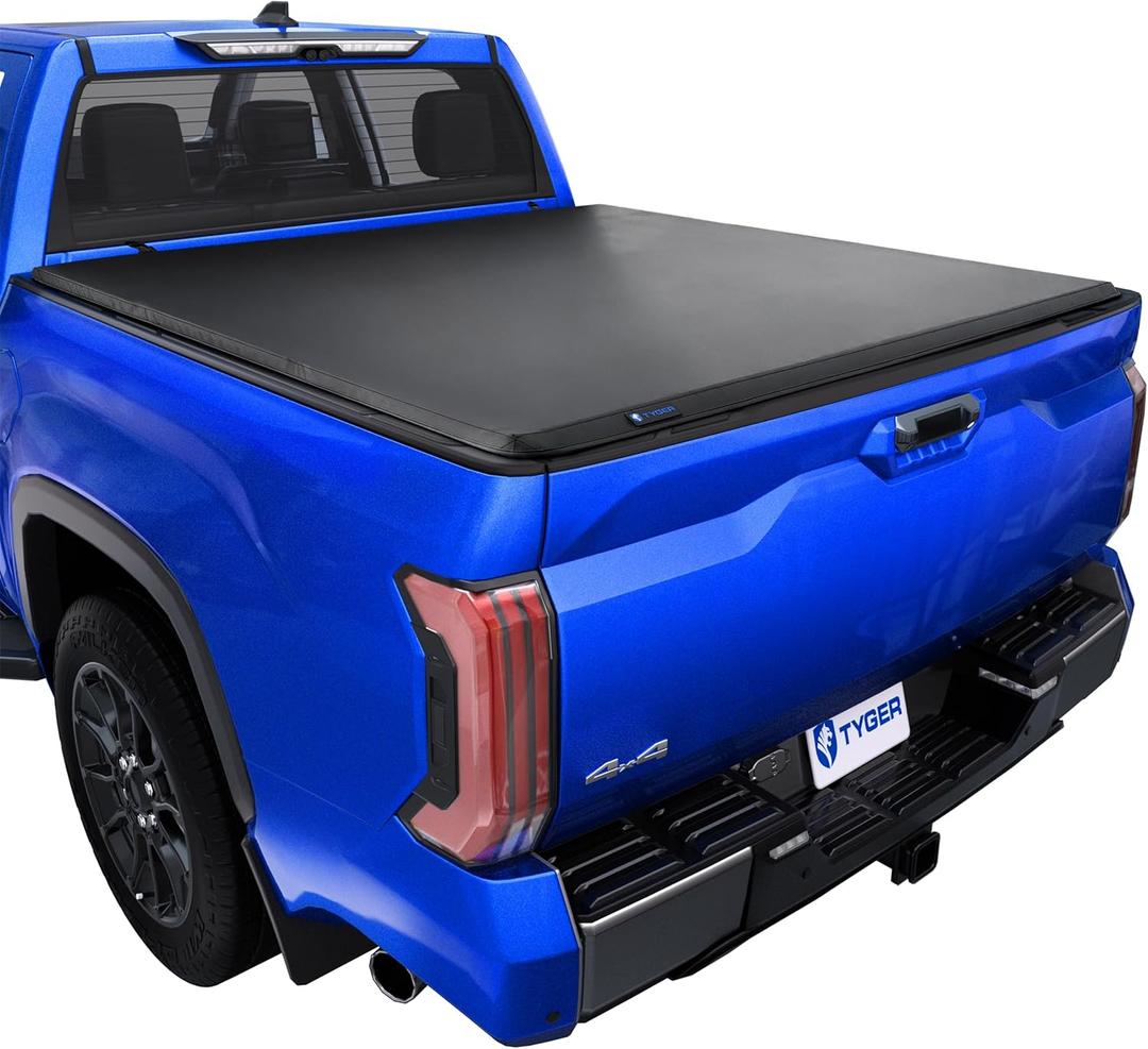Tyger Auto T3 Soft Tri-fold Truck Bed Tonneau Cover Compatible with 2022-2026 Toyota Tundra | 5.5' (67") Bed | TG-BC3T1062