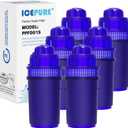 ICEPURE Pitcher Water Filter, Compatible with All PUR Pitchers & Dispensers Filtration Systems, Replacement for PUR CRF950Z, PPF900Z, PPF951K, PPT700W, PPT711W, CR-1100C, CR1100CV 6Pack