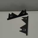 Stove Gap Covers Stainless Steel, 2 Pack Stove Gap Filler Easy Retractable Length 13.8" to 27.5", Width 0.79" ALMCALS Stove Gap Guards Range Trim Kit, Heat Resistant Guard Between Stove Top & Counter (Black)