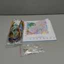 Findvoor Counted Cross Stitch Kits for Adults Full Range of Cross Stitching Embroidery Unprinted Pattern for Beginners, 11CT Needlepoint Kit Patterns Embroidery Kits-Couples Taking a Walk 18x18 inch