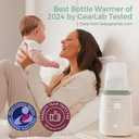 Momcozy Bottle Warmer, Fast Bottle Warmers for All Bottles with Timer, Accurate Temperature Control and Automatic Shut-Off, Multifunctional Bottle Warmer for Breastmilk