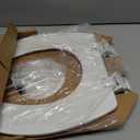 Bemis 1500EC Durable Wooden Toilet Seat, Easy Clean Hinges, Made in USA, Elongated, White