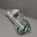 Clorox Toilet Plunger with Hideaway Holder Caddy Heavy-Duty Compact Design with Non-Skid Rubber Base for Bathroom Convenient Storage Toilet Unclogger, 6.5x19.5-Inch, White