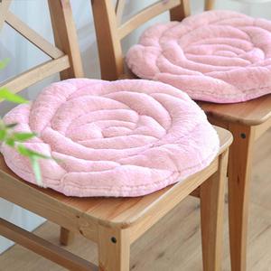 IPENNY Soft Cozy Seat Cushion Plush Rose Seat Pad Seat Pillow Relieves Back Coccyx Sciatica and Tailbone Pain Relief Chair Cushions Chair Pads for Home Office Sofa (Pink)