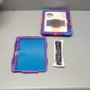 HXCASEAC Shockproof Case for iPad Air 11 inch M3 M2 (2025 2024), Full Body Protective with Pencil Holder, Builtin Screen Protector, Rotating Stand, Hand Strap, for iPad Air 11 Hard Case (Purple)