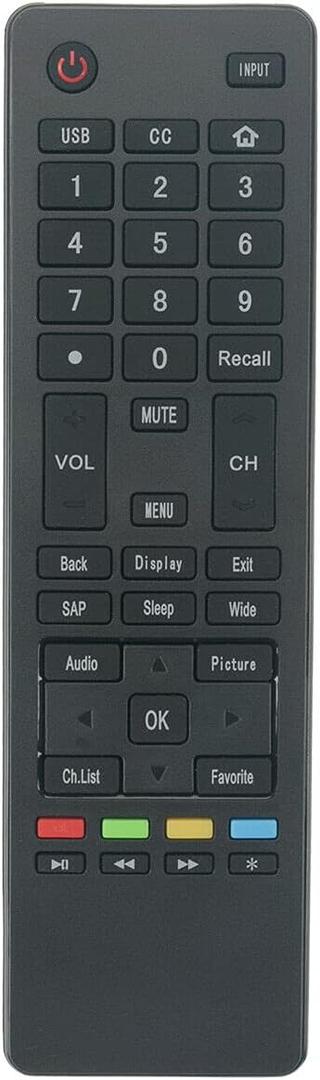 New Remote for Haier TV 65UFC2500 55UFC2500 32G2000M 65UG2500 55UG2500 49UG2500