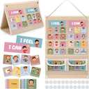 Feelings Chart Cards Feelings Pocket Charts Social Emotional Learning Pocket Chart Cards for Social Activities Learning Materials Classroom Supplies