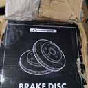 A-Premium Front and Rear Vented Disc Brake Rotors + Ceramic Pads Kit Compatible with Select Lincoln and Ford Models - For F-150 2004-2008, Mark LT 2006-2008, 12-PC Set