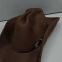 Western Cowboy Hat for Kids Toddler Girls Boys-Felt Fedora Cowgirls for 2-6 Years Old