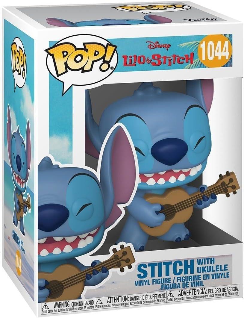 Funko Pop Disney: Lilo & Stitch - Stitch with Ukelele - Collectable Vinyl Figure - Gift Idea - Official Merchandise - Toys for Kids & Adults - Cartoon/Animation Fans - Model Figure for Collectors