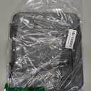 LOXP Adjustable Laptop Stand, Computer Stand with 360 Rotating Base, Ergonomic Laptop Riser Mount for Desk Foldable Protable Computer Desk Fits with MacBook Pro Air (10-16") - Black