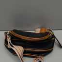 KKXIU Crossbody Sling Bag for Women Trendy Fanny Pack Vegan Leather Chest Bag | Trendy (Black)