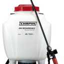 Chapin International 63924 4-gallon 24V Extended Spray Battery Backpack Sprayer, With Adjustable Brass Nozzle, 1-pack, Translucent White