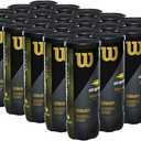 WILSON US Open Tennis Balls - Extra Duty, 24 Can Case (72 Balls), 24-3 Packs