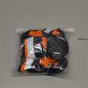 Hcpet Dog Boots, Dog Shoes for Large Dogs, Medium Dog Boots & Paw Protectors, Anti-Slip Dog Booties for Hot Pavement Winter Snow Hiking with Reflective Straps Orange Size 6 (Width 2.55 in)