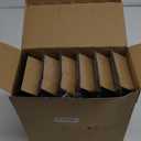 4x10 Inches 6 Pack Heavy Duty Walkable Floor Register - Easy Adjust Air Supply Lever Decorative Floor Vent Covers, Boston Design Vent Covers for Home - Oil Rubbed Bronze