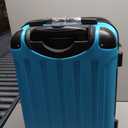 Rockland London Hardside Spinner Wheel Luggage, Carry-On 20", Turquoise