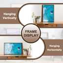 Brown 28x40 Picture Frame Lightweight yet Durable Frame Wall Hanging