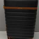 UKEIN Luggage Sets 3 Piece, Carry On Luggage 20In With Spinner Wheels,PC Hardside Suitcase Set with TSA Lock,Durable Carry On Suitcase With Travel Backpack for Men (Black, 3 piece set (20inch))