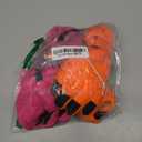 Cooraby 2 Pairs Kids Snow Ski Gloves Winter Waterproof Warm Gloves for Boys Girls Cold Weather Outdoor (6-8 Years, Orange, Hot Pink)