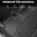 Floor Mats for Honda Civic Sedan 2022-2026/Acura Integra 2023-2026, All Weather Floor Mats Trunk Cargo Liner and Door Sill Guards Accessories, Full Coverage Set (Gas Only, Not fit Manual)