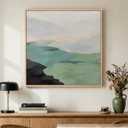 Framed Modern Neutral Green Landscape Abstract Canvas Wall Art, 24x24 In
Mountain, Canvas prints, Minimalist pictures, Sage and blue, Nature scene, Square paintings, Living room, Bedroom wall decor