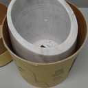 Gusto Nostro Marble Chiller Bucket - 750ml Bottle Cooler and Champagne Chiller for Party, Kitchen, Bar Cart Decor to Chill & Keep Bottles Cold with Unique Liquor Lovers Gift Box (White)