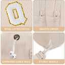 Viverte Small Corduroy Sling Bag Initial Crossbody Bag Fanny Pack for Girls Personalized Birthday Gifts for Teen Girls Gifts (Beige)