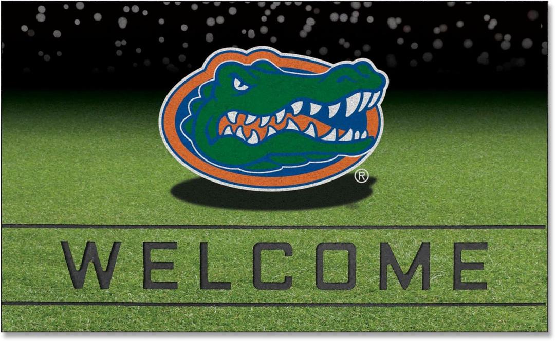FANMATS NCAA Unisex-Adult COL Crumb Rubber Door Mat, 18x30in