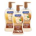 Softsoap Body Wash Pump, Buttery Shea & Almond Oil Body Wash, Moisturizing Body Wash, 32 Ounce, 3 Pack