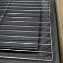 19.8inch Portable Small Fire Pit with a Removable Ash Pan, Fire Poker, Mesh Lid, 2 in 1 Square Outdoor Fireplace for BBQ, Outside Heating, Bonfire Party, Camping, Backyard, Patio, RV Trip