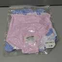 Renotemy Baby Girl Swimsuit Toddler Girls One-Piece Swimsuit Summer Beach Bikini Girl Bathing Suits with Hat 0-24 Month (3-6 Months, Pinkstripe)