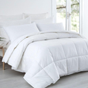 Comforter Full Size - All Season Down Alternative - Premium Soft Microfiber - White, 86" x 82" 