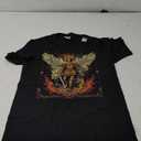 Archangel Catholic Religion Christianity Guardian Angel T-Shirt (Small, Black)
