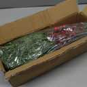 60Pcs Christmas Decorations-11.8'' Artificial Pine Branches with 7.9'' Red Berry Stems, Christmas Decor Faux Pine Greenery Stems, Christmas Tree Decorations & Christmas Picks for Indoor Outdoor