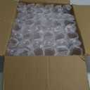 48 Count Stemless Plastic Champagne Flutes, 9oz Mimosa Glasses Disposable Premium Quality Unbreakable Crystal Cocktail Glasses, Recyclable Plastic Cups for Indoor Outdoor Party,Wedding,Bars