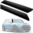 Windshield A Pillar Trim Molding(Front Left Driver Side) Compatible with 2001-2008 Mini Cooper R50 R52 R53 Replaces for 51137128157 Window Accessories (51137128157&51137128158)