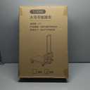 Folding Trolley for Moving, 500 lbs Heavy Duty Luggage, 4 Wheel Foldable, Expandable Platform with Bungee Cord, Portable Moving Utility Carts Cart Utility Carts Trolley Cart, (Black, L)