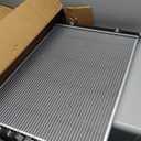 DNA Motoring OEM-RA-13039 1-Row OE Style Aluminum Core Radiator Compatible with 09-14 Murano / 11-16 Quest, 26-7/16" W X 18-1/16" H X 1" D, 1-3/8" Inlet, 1-3/8" Outlet