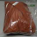 Dres Long Maxi Prom Dress A Line Wedding Party Dress Chiffon Maid of Honor Dress Burnt Orange, Size 14