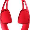 TTCR-II Steering Wheel Paddle Shifter Extensions for Audi A4/S4 2017-2019, for 2018-2024 Q5/SQ5 Paddle Shifter Extender, for 2019-2024 Q3 Shift Blades Expander Q8 (Red)