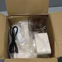 Electric Sausage Stuffer Machine: 4 Stuffing Tubes  One-Touch Sausage Stuffer: Effortless, 11lbs Meat in 5 Minutes  Time-Saving Homemade Sausage Maker for Hot Dogs, Beef, Chicken (Off-White)